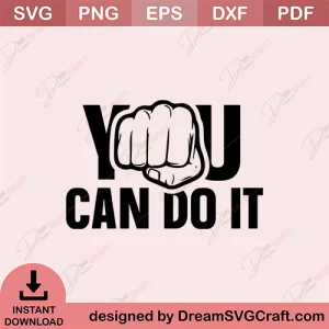 You Can Do It SVG