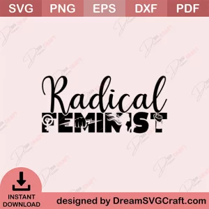 Radical Feminist SVG