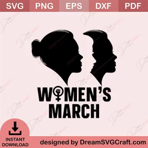 Womens March SVG
