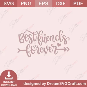 Best Friend Forever SVG