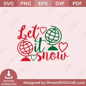 Let It Snow SVG