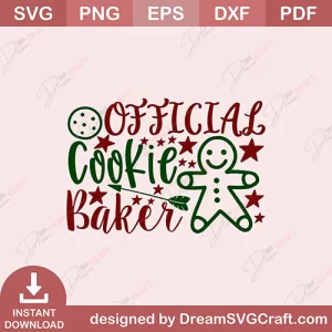 Official Cookie Baker SVG