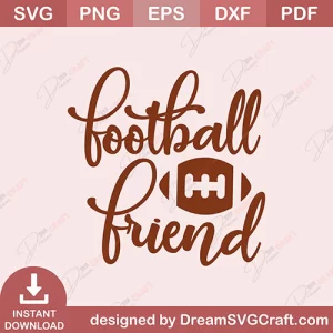 Football Friend SVG