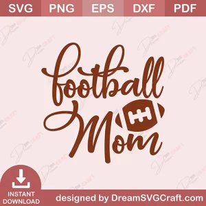 Football Mom SVG