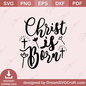 Christ Is Born  SVG