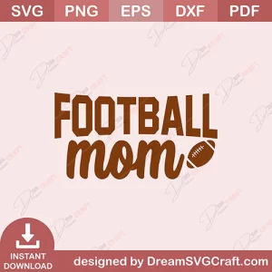 Football Mom SVG