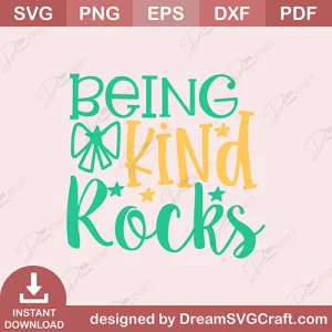 Being Kind Rocks SVG