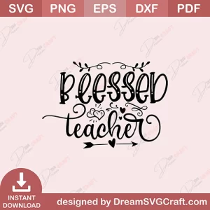 Blessed Teacher SVG