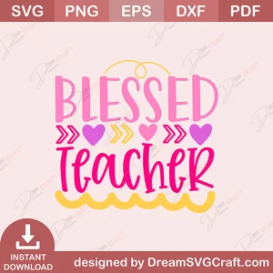 Blessed Teacher SVG