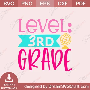 Level 3rd Grade SVG