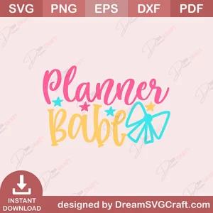 Planner Babe SVG