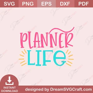 Planner Life SVG