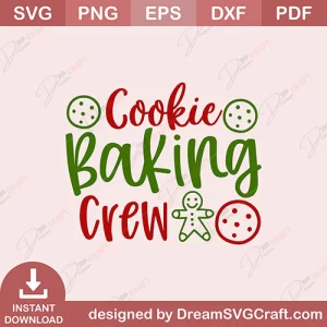 Cookie Baking Crew SVG