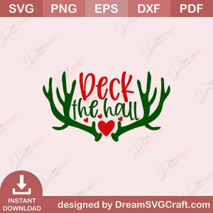 Deck The Hall SVG