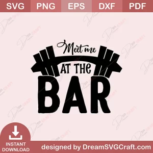 Meet Me At The Bar SVG