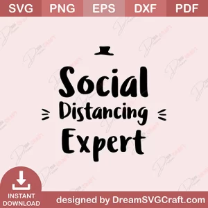 Social Distancing Expert SVG