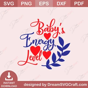 Babys Energy Level SVG