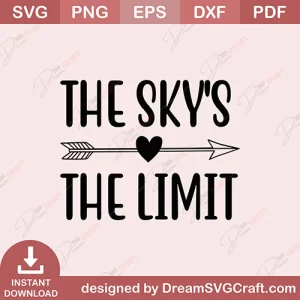 The Skys The Limit SVG