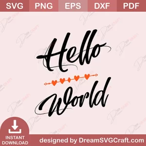 Hello World SVG