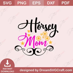 Horsey Mom SVG