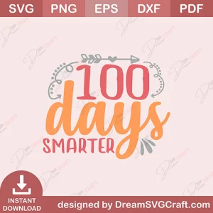 100 Days Smarter SVG