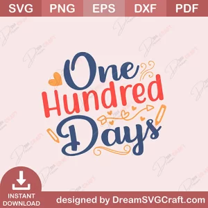 One Hundred Days SVG
