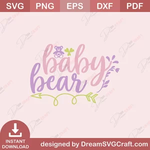 Baby Bear SVG