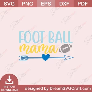 FootBall Mama SVG