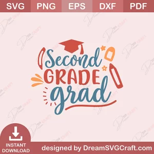 Second grade Grad SVG