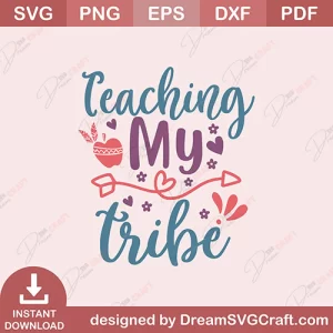 Teaching My Tribe SVG