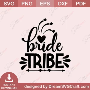 Bride Tribe SVG