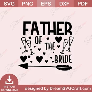 Father Of The Bride SVG