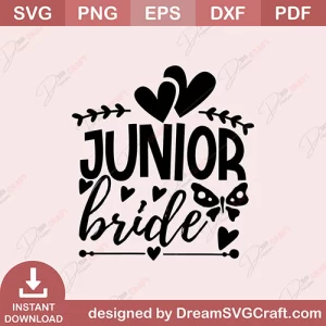 Junior Bride SVG