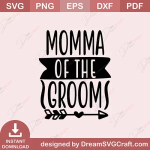 Momma Of The Groom SVG