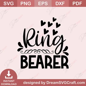 Ring Bearer SVG