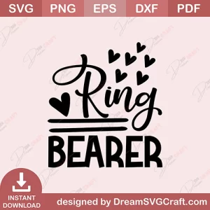 Ring Bearer SVG