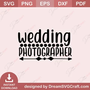 Wedding Photographer SVG