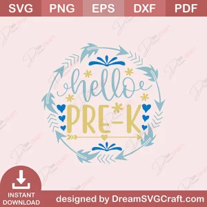 Hello Pre K SVG