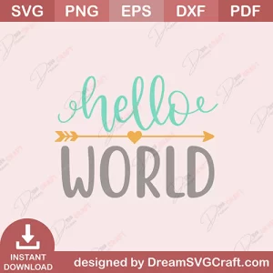 Hello World SVG