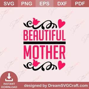 Beautiful Mother SVG