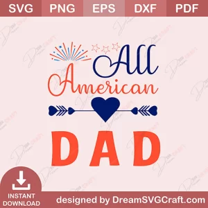 All American Dad SVG