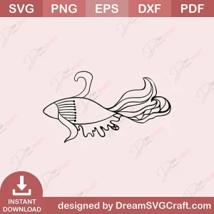 Fish Mandala SVG