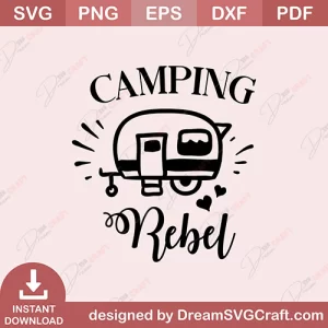 Capmping Rebel SVG