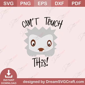 Cant Touch This SVG