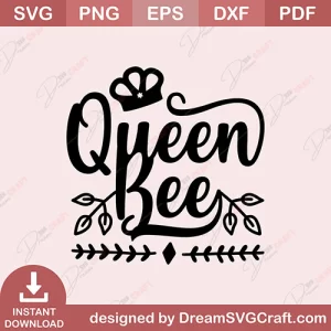 Queen Bee SVG