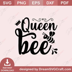 Queen Bee SVG