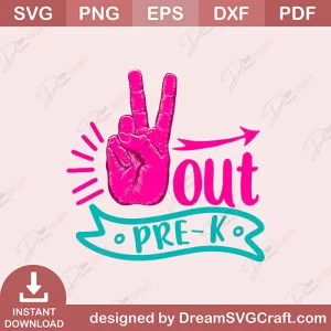 Out Pre K SVG