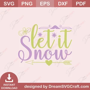 Let It Snow SVG