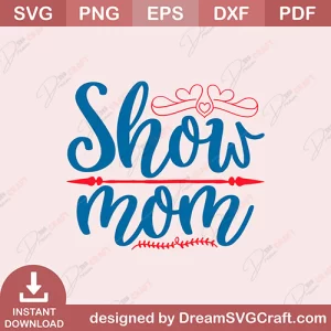Snow Mom SVG