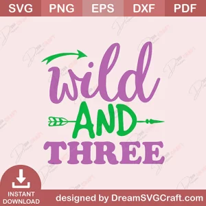 Wild And Three SVG